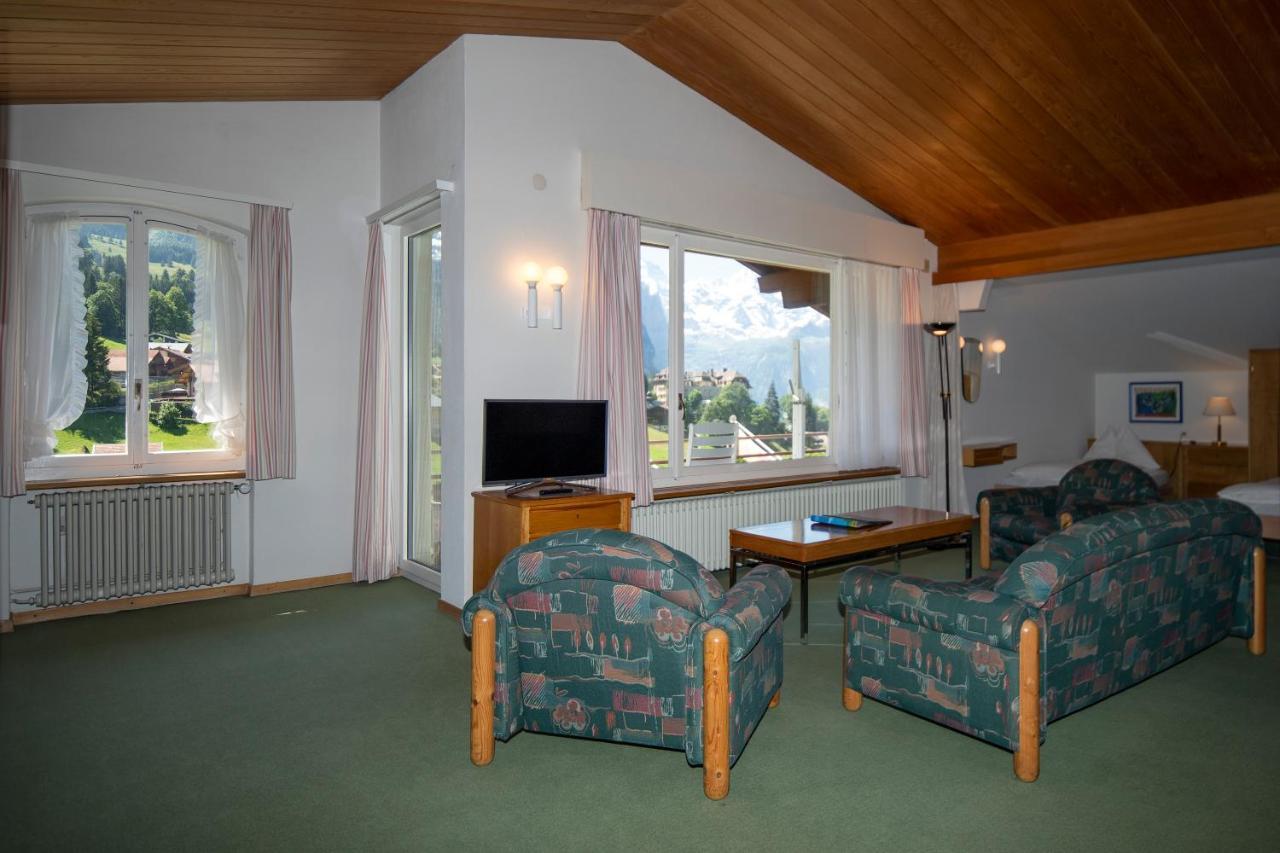Hotel Berghaus Wengen Kültér fotó